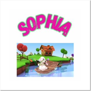 Sophia baby's name Posters and Art